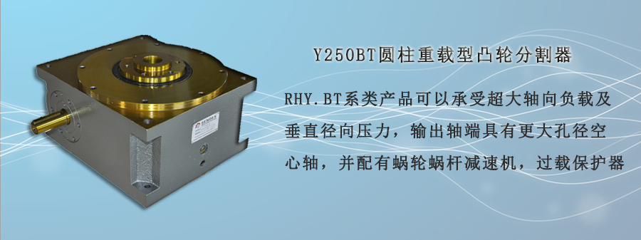 Y250BT圓柱重載型凸輪分割器